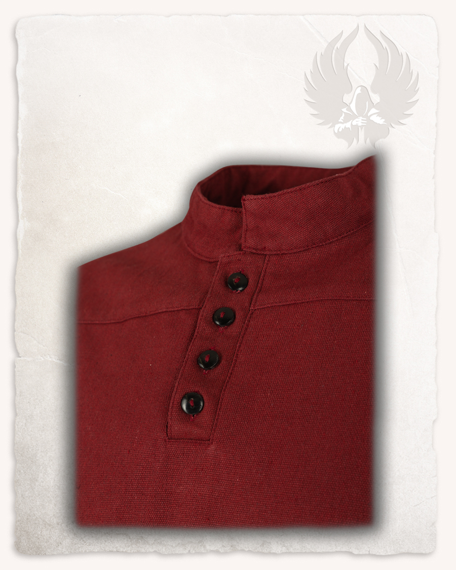 Bartold Hemd canvas bordeaux XXL