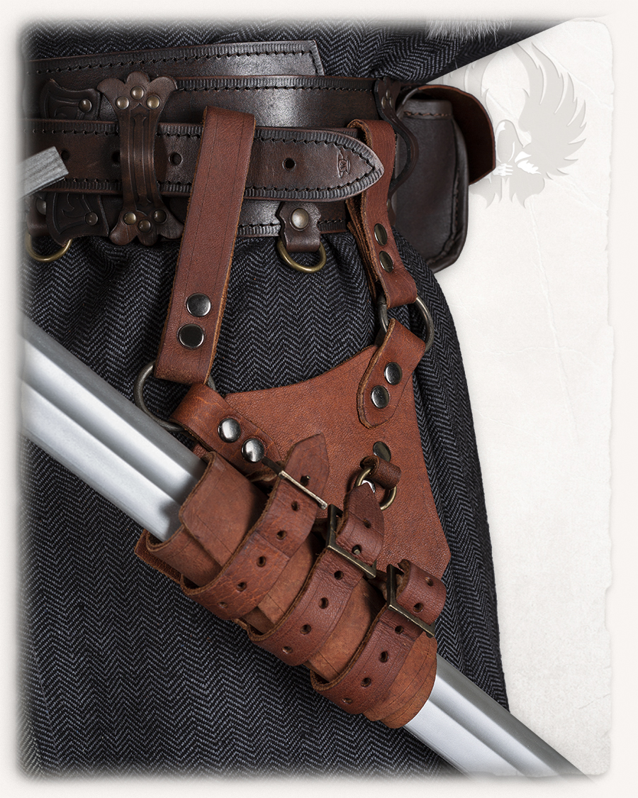 Geralt Schwerthalter schräg schwarz Rechtshänder
