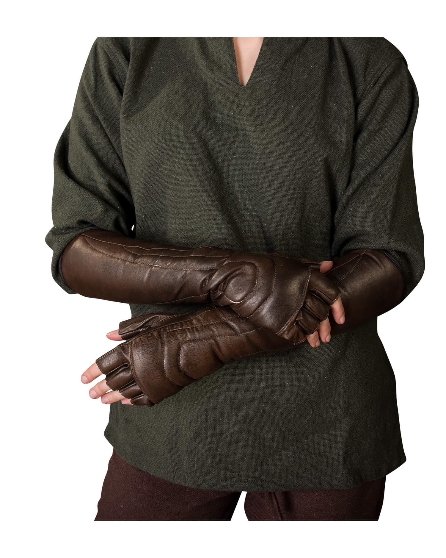 Gillian Handschuhe braun L