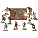 VXA005  Greek Unarmoured Hoplites and Archers