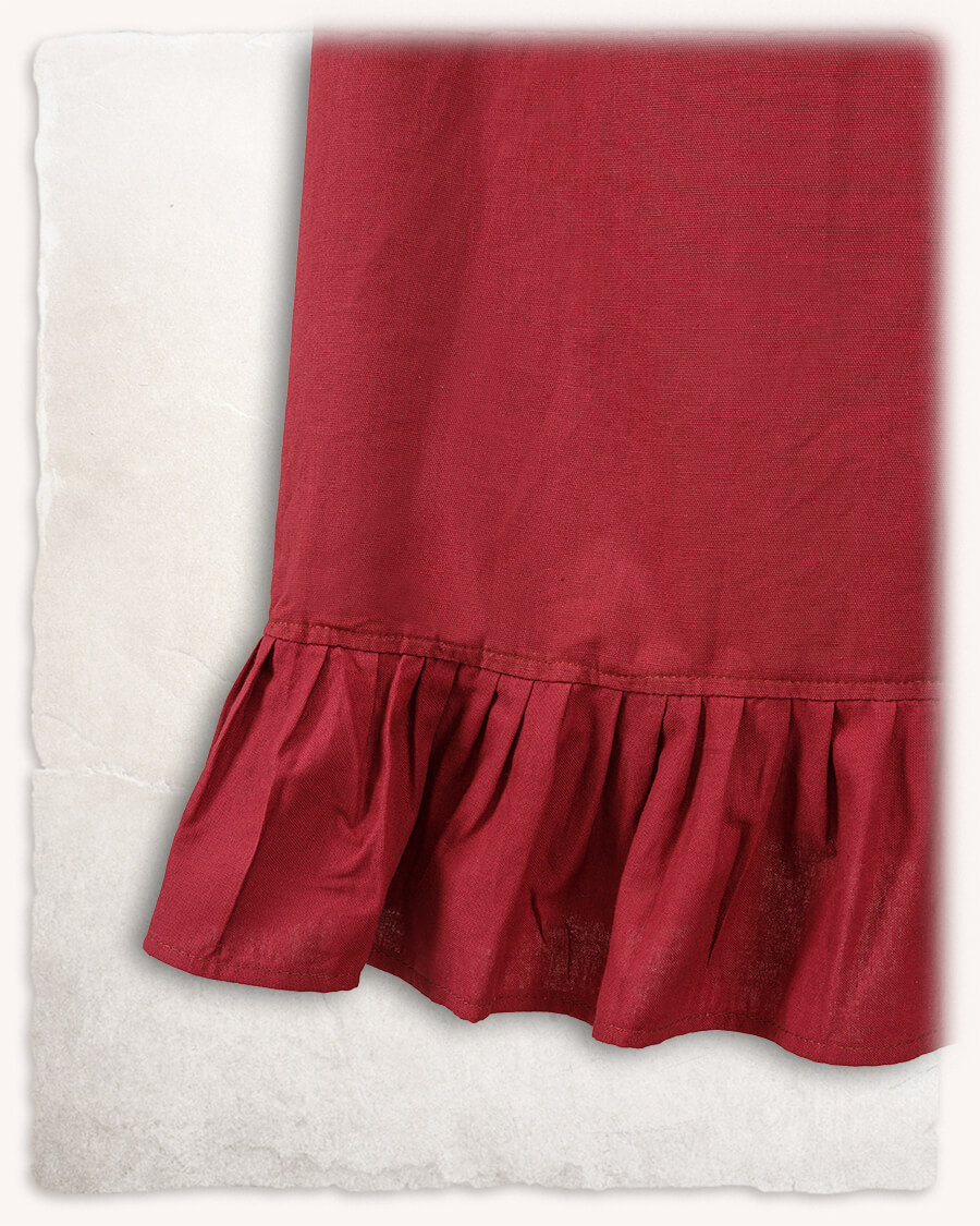 Nelly skirt light cotton bordeaux