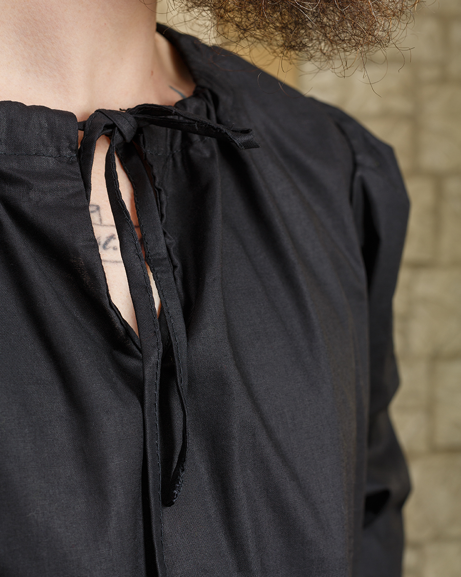 Camicia in cotone Rafael nero
