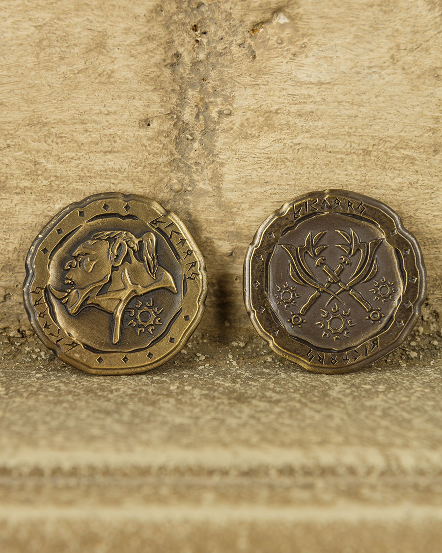 Monete da Larp Orc