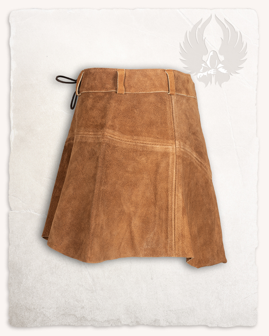 Nuala skirt suede light brown