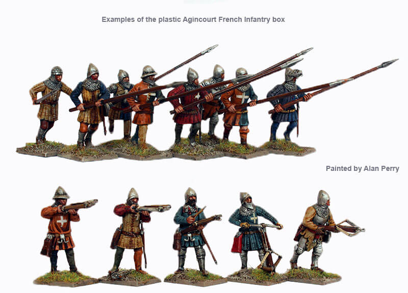 AO50 Agincourt French Infantry 1415-29 
