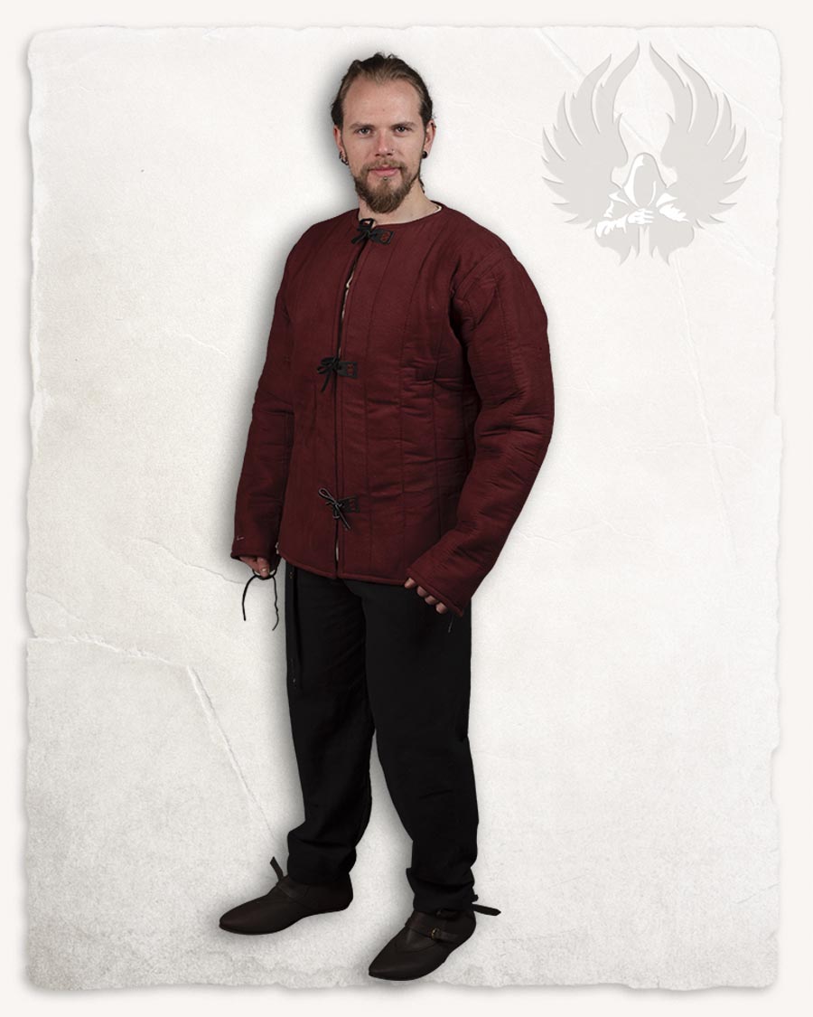 Aulber Gambeson Jacke Canvas bordeaux L/XL LIMITED EDITION