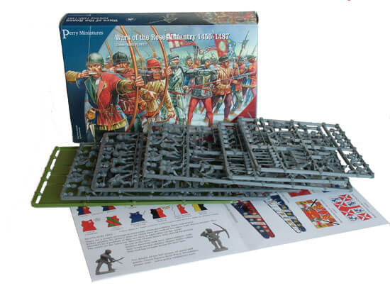 WR1 Plastic Wars of the Roses Infantry (bows and bills)