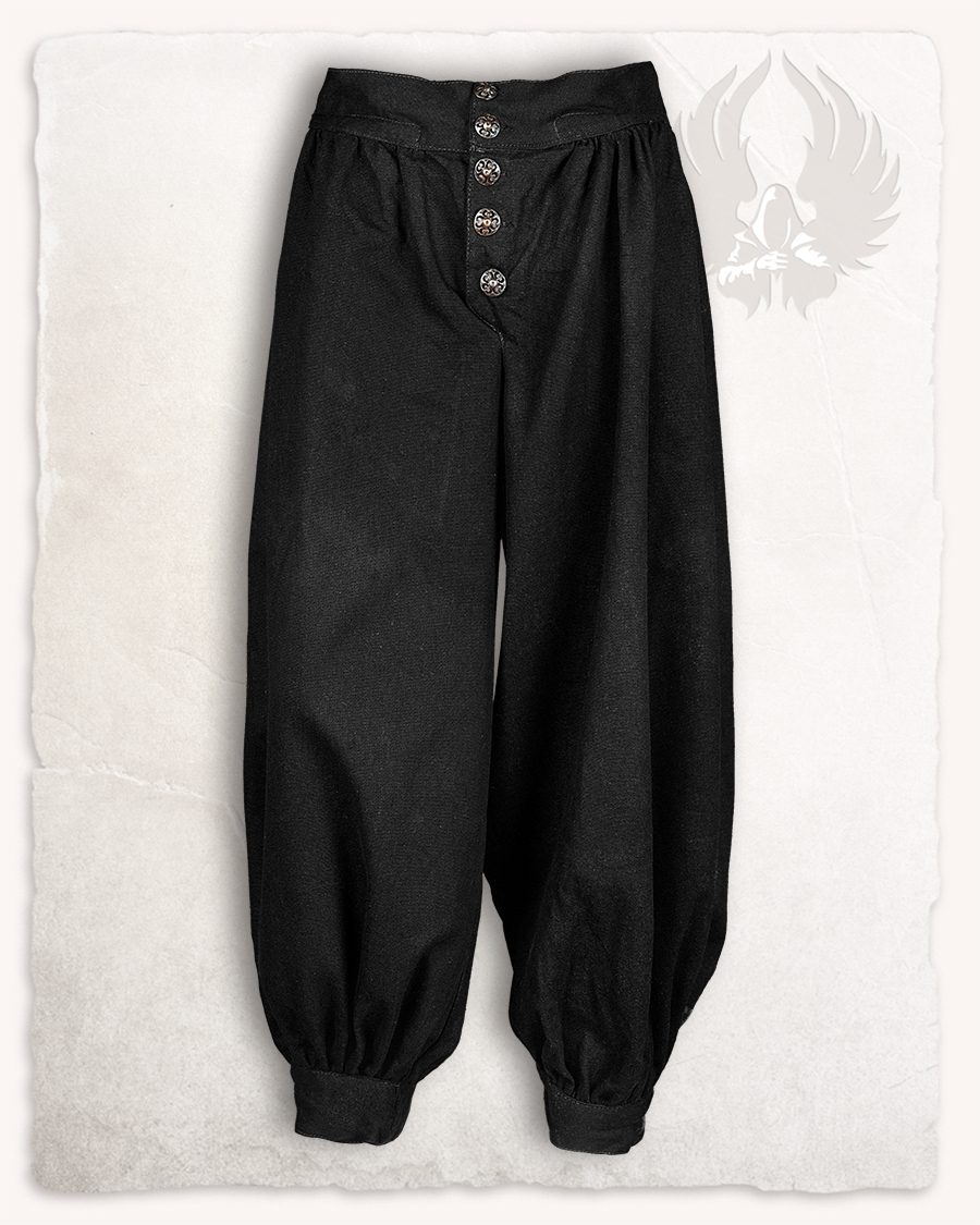 Ataman - Pantalon noir en canvas