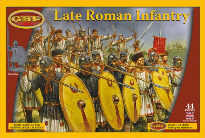 GBP09  Late Roman Infantry (plastic)