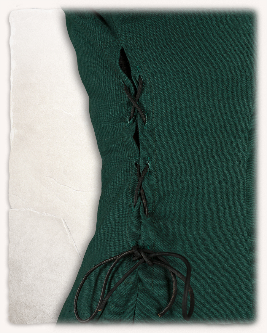 Lenora Kleid Baumwolle grün