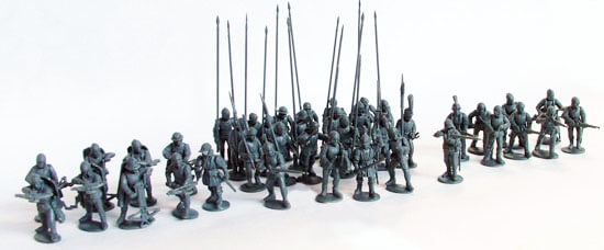  WR20 Plastic 18Mercenaries 19, European Infantry 1450-1500