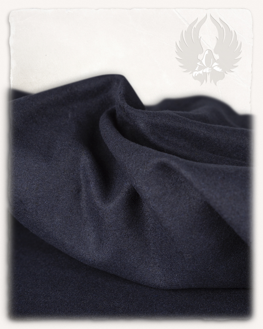 Wool fabric 380g/m² blue