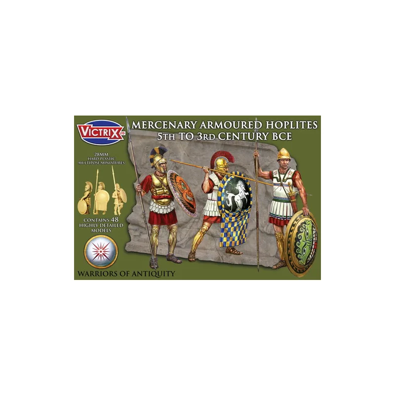 VXA004  Mercenary Armoured Hoplites 5th to 3rd Century BC