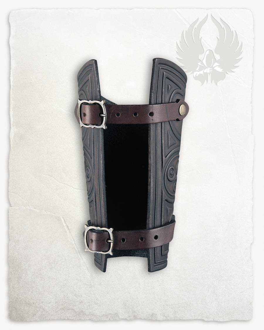 Artemis - Bracelet marron celtique d'archerie - Petite taille