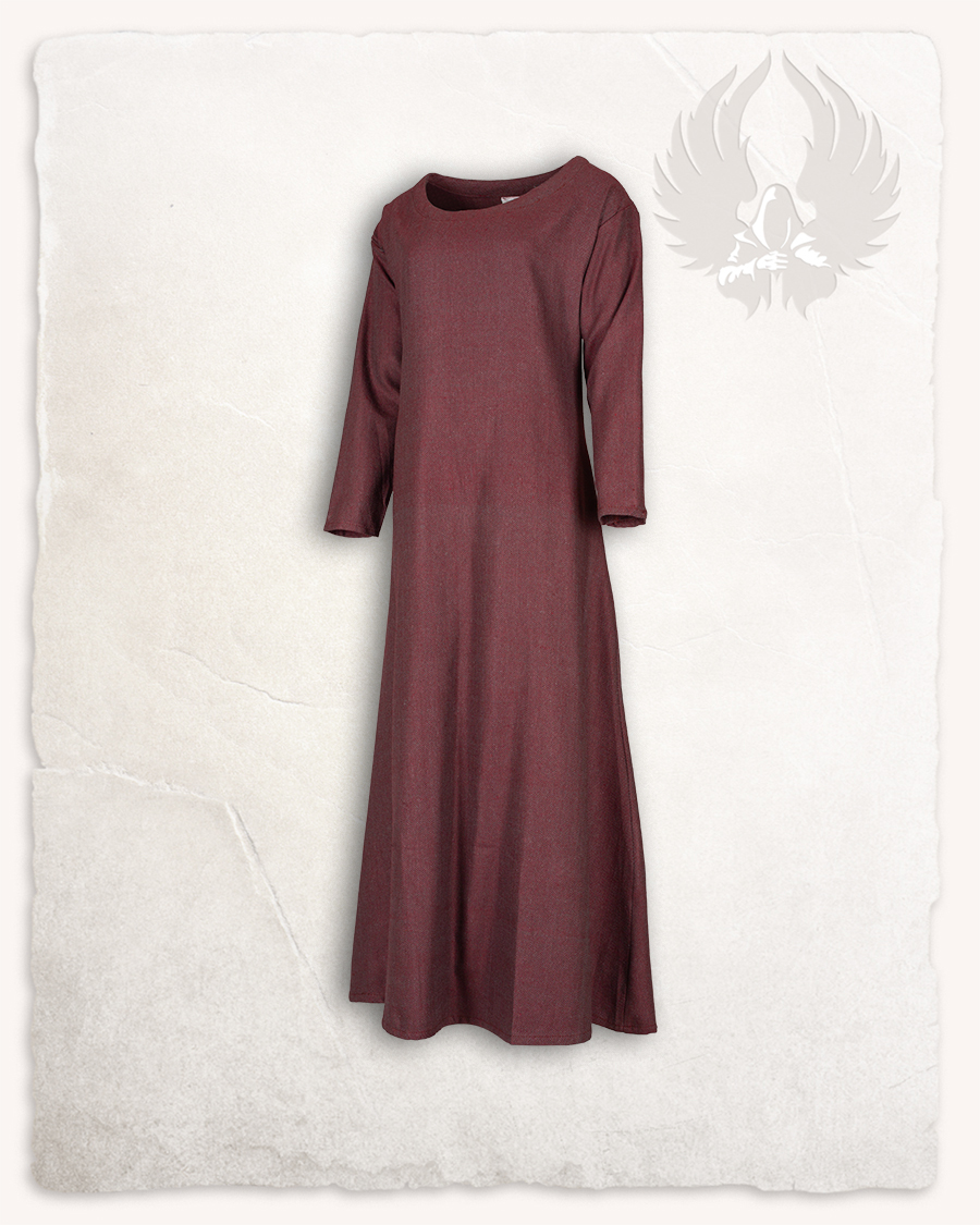 Lenora ladies' tunic herringbone burgundy LIMITED EDITION