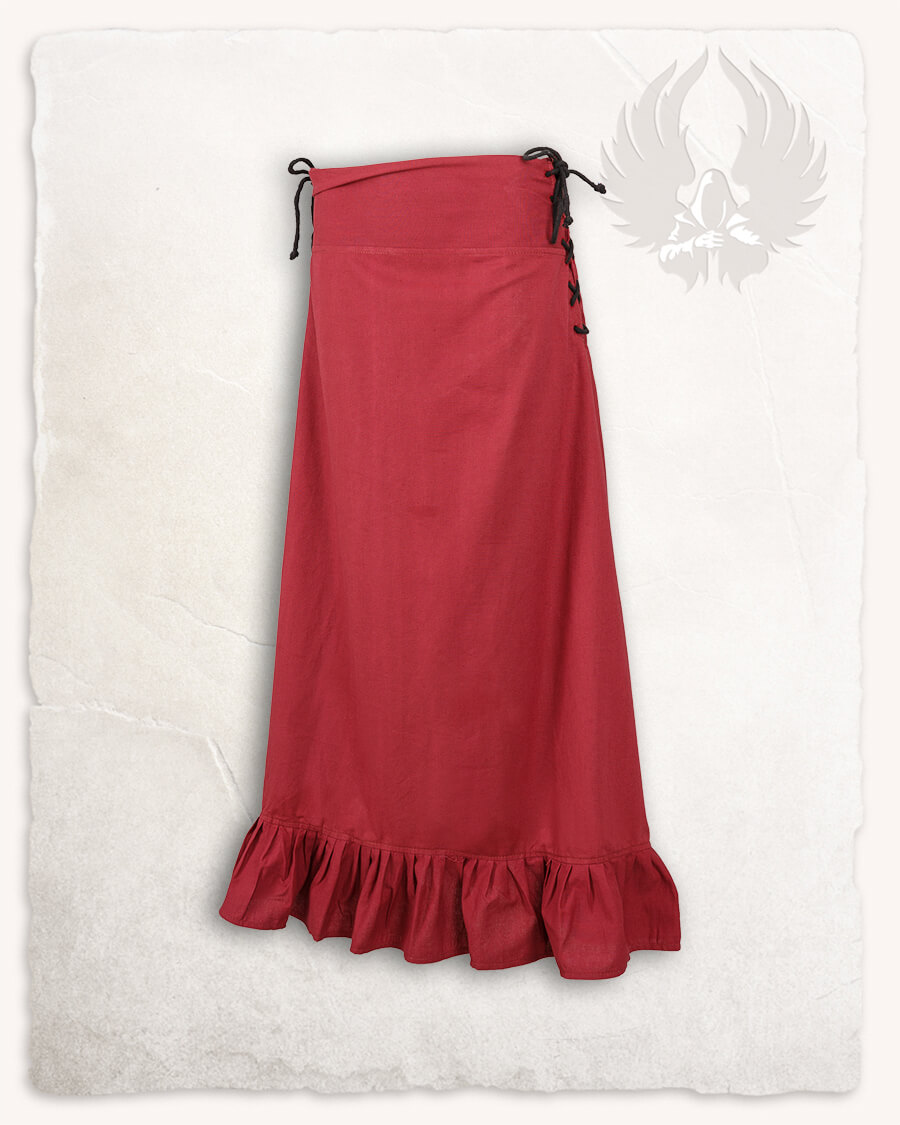 Nelly skirt light cotton bordeaux