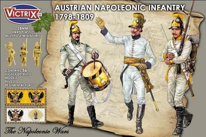 VX0012  Austrian Napoleonic Infantry 1798-1809