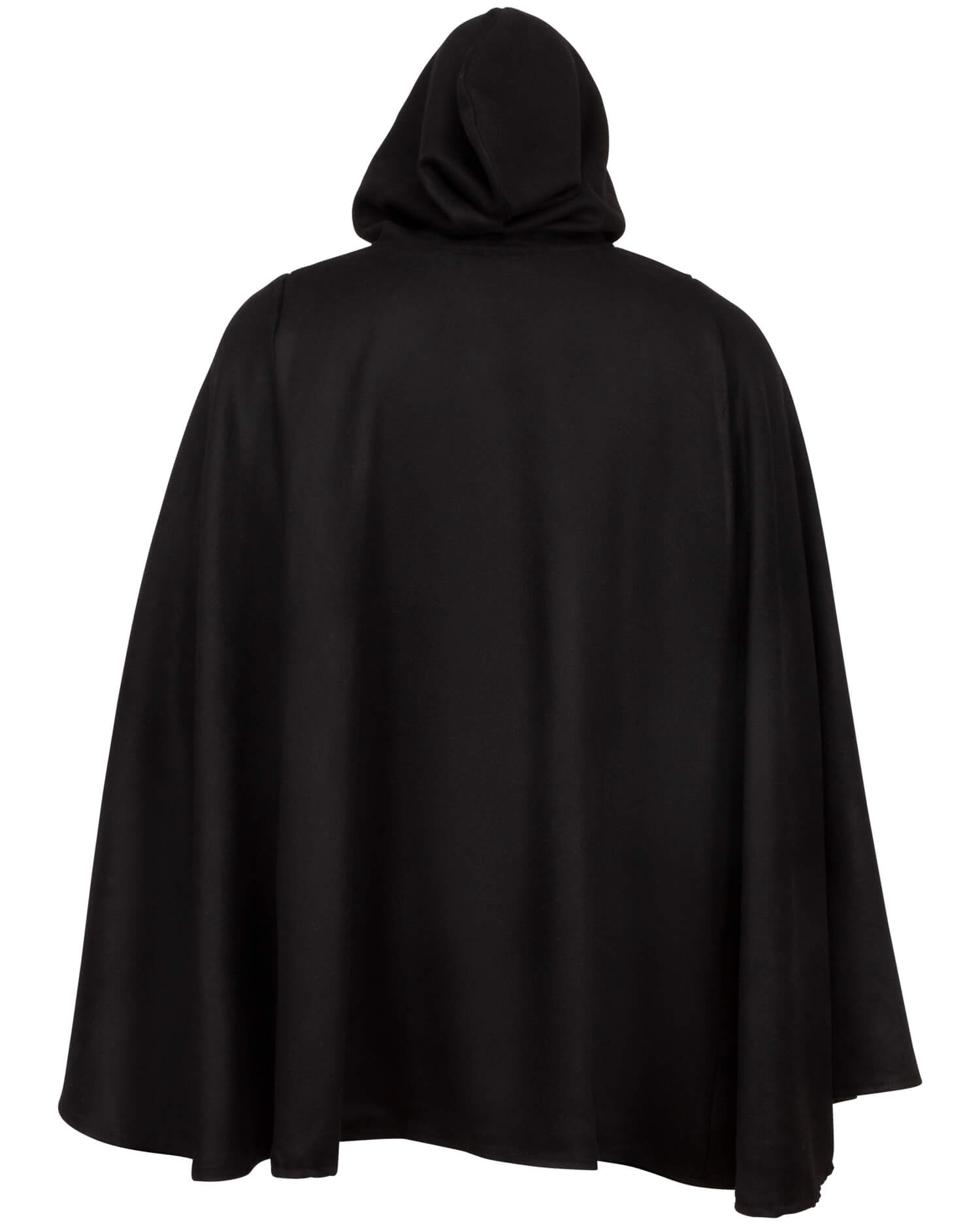 Raven Cape Wolle schwarz