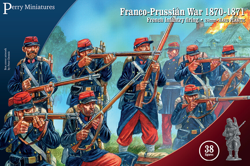 FRE 2 Franco-Prussian War French Infantry firing line