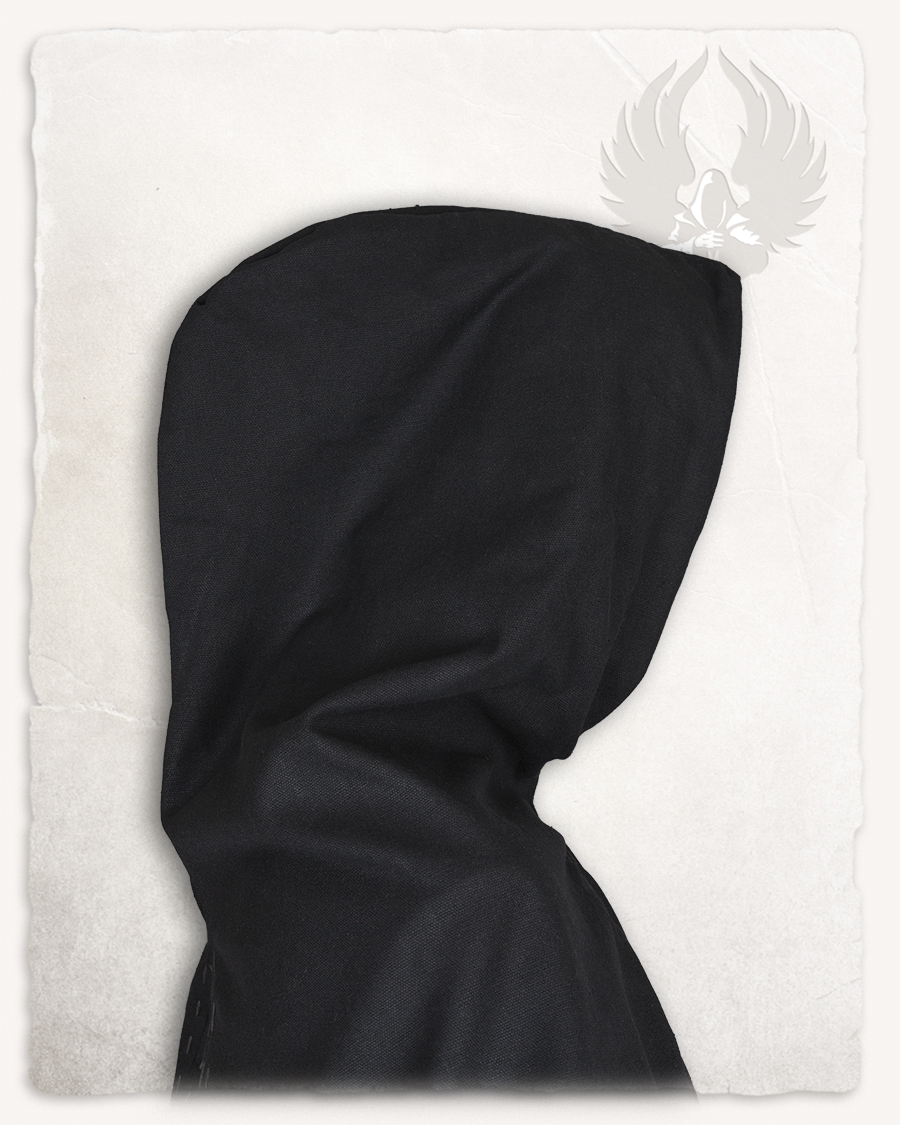 Halaif - Chaperon noir et gris en canvas