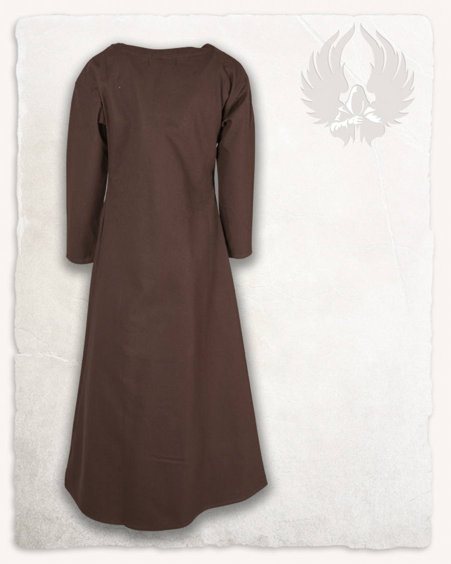 Lenora ladies tunic premium canvas brown