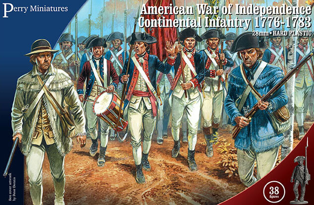 AW 250 American War of Independence Continental Infantry 1776-1783
