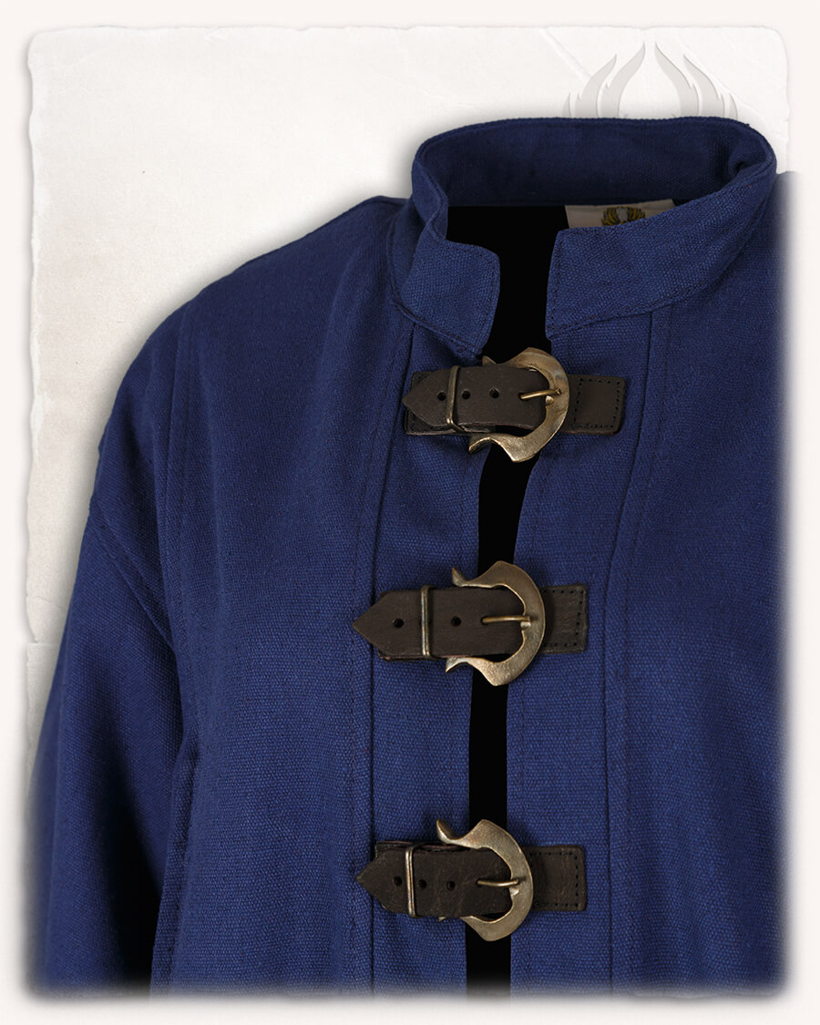 Oberon robe canvas blue