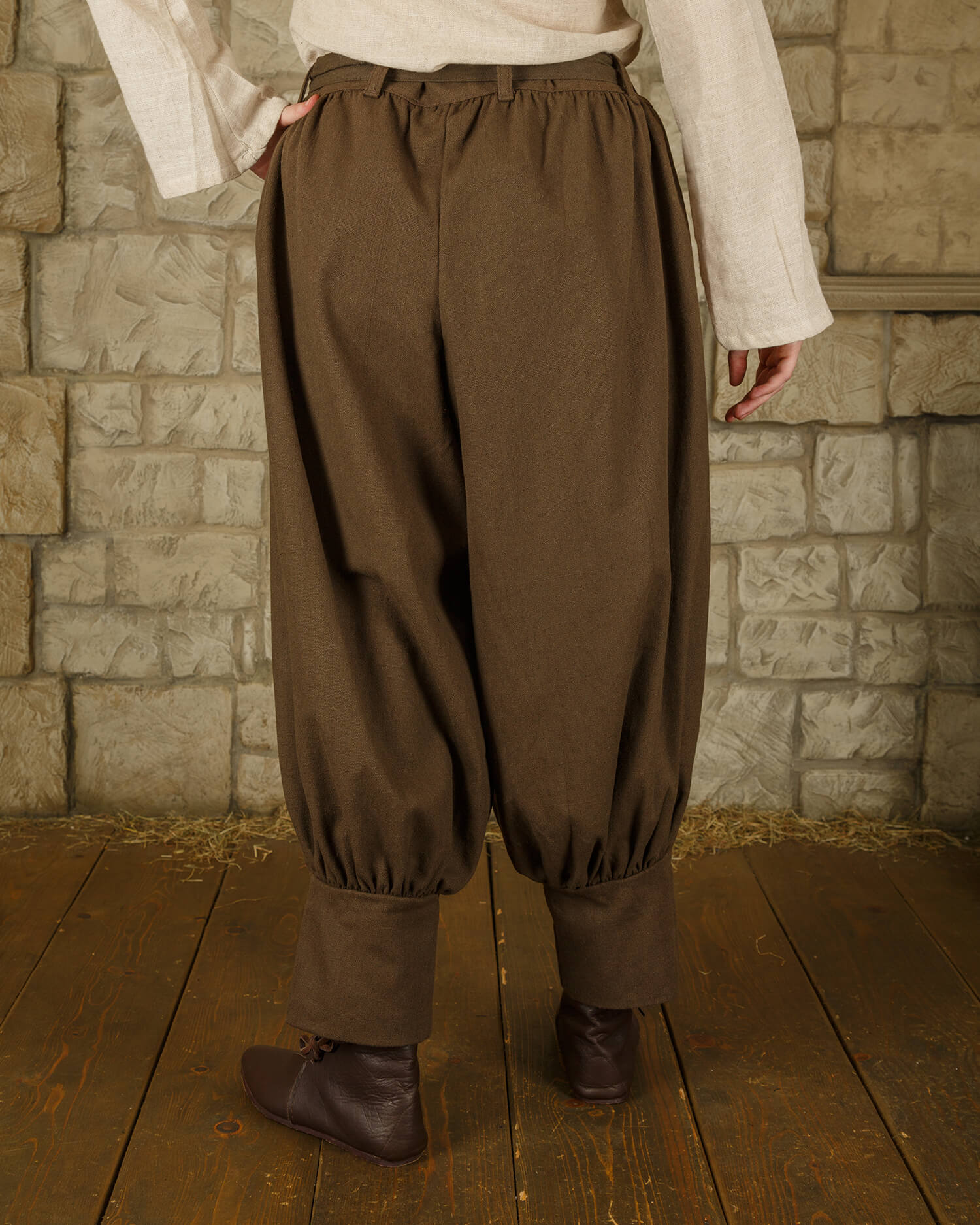 Offnir trousers canvas brown