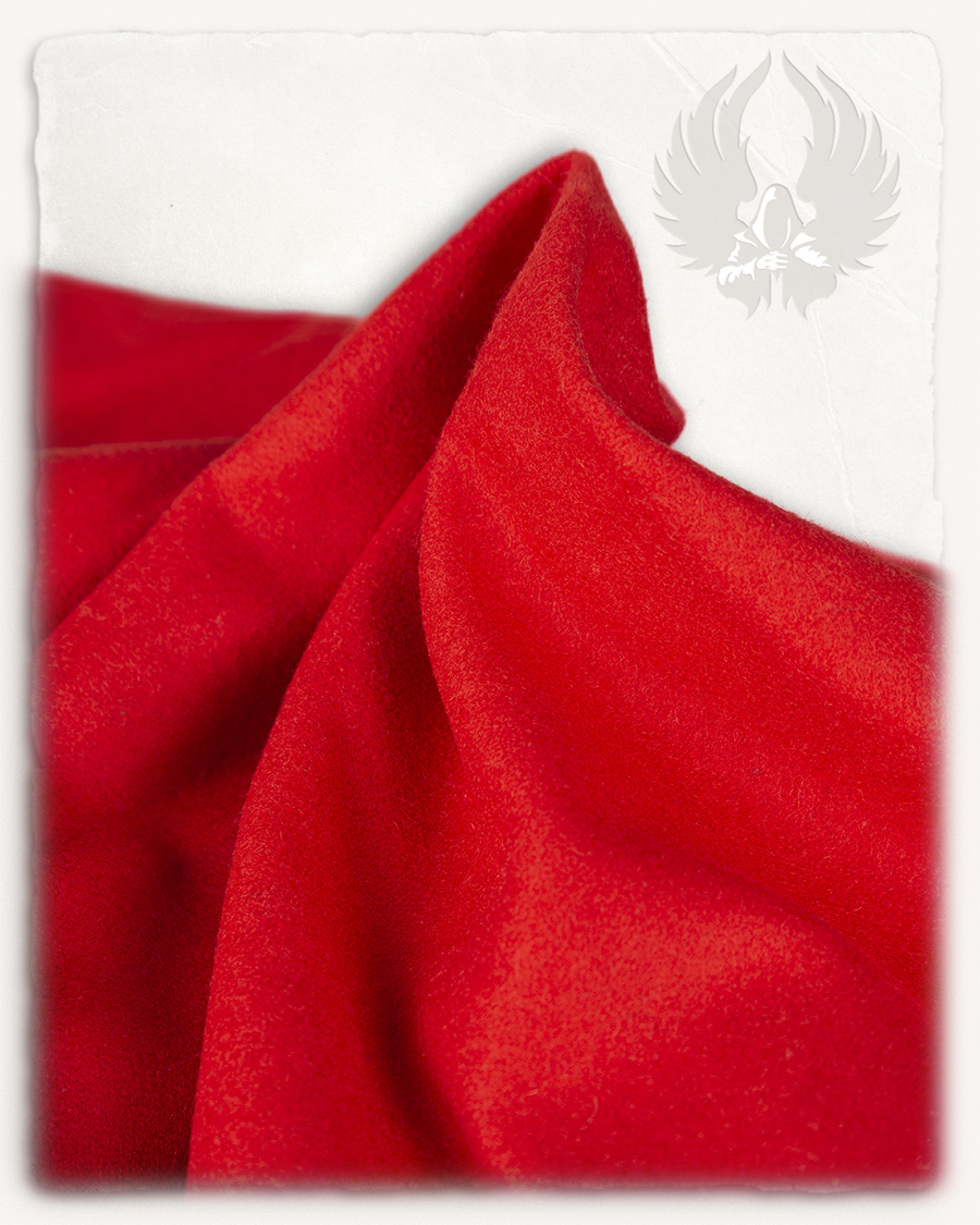Wool fabric 380g/m² red