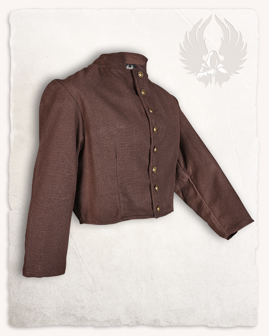 Peary Jacke Canvas braun