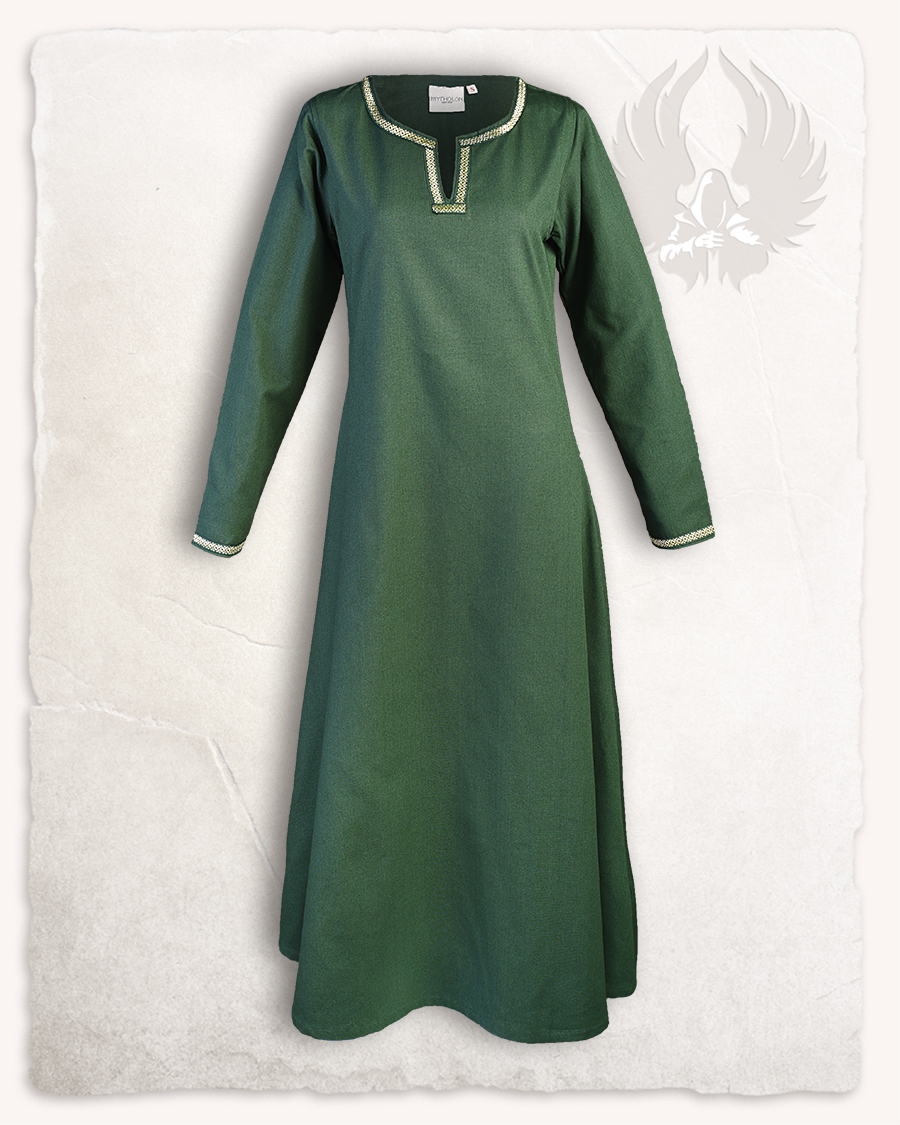 Heloise Kleid dunkelgrün