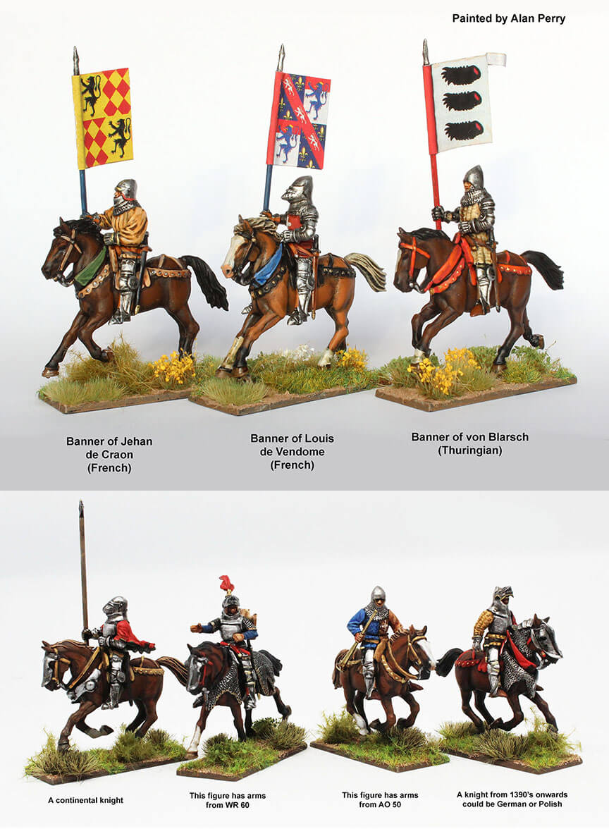 AO70 Agincourt Mounted Knights 1415-29