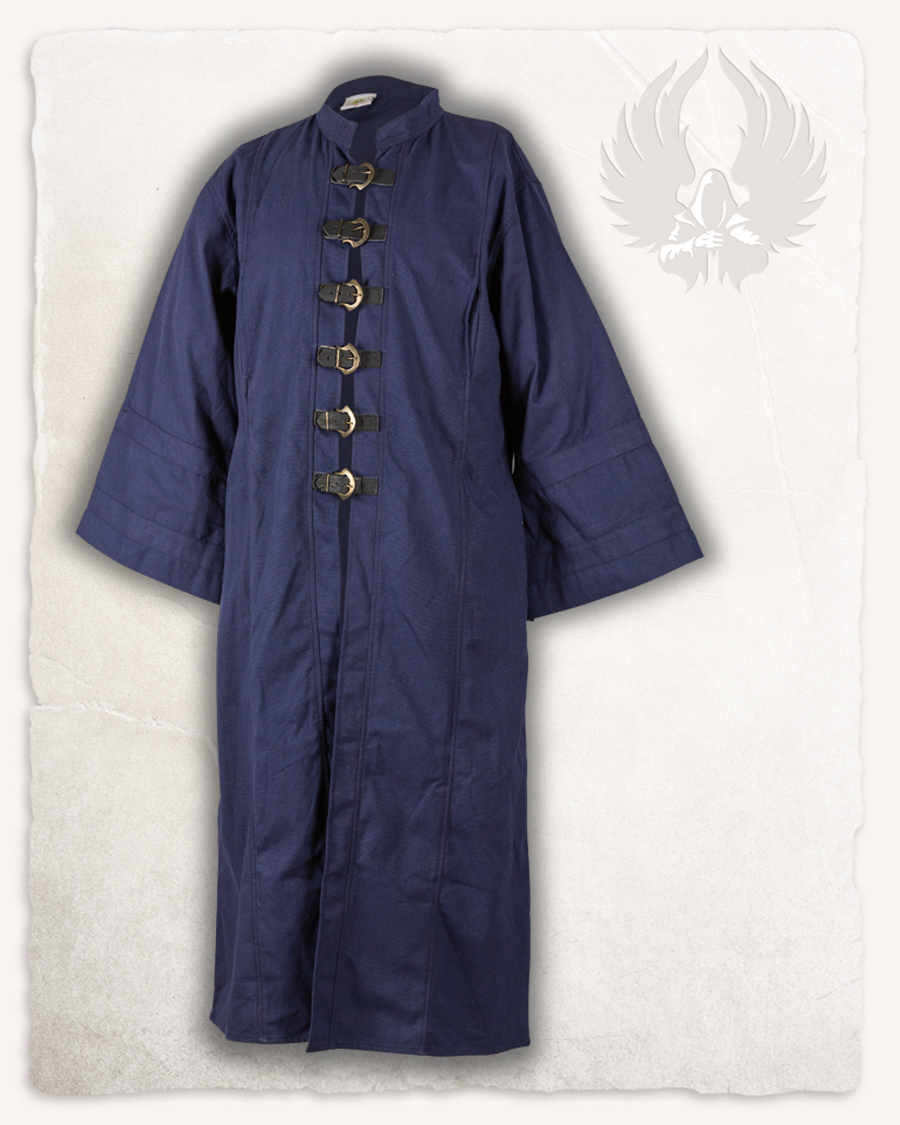 Oberon robe canvas blue