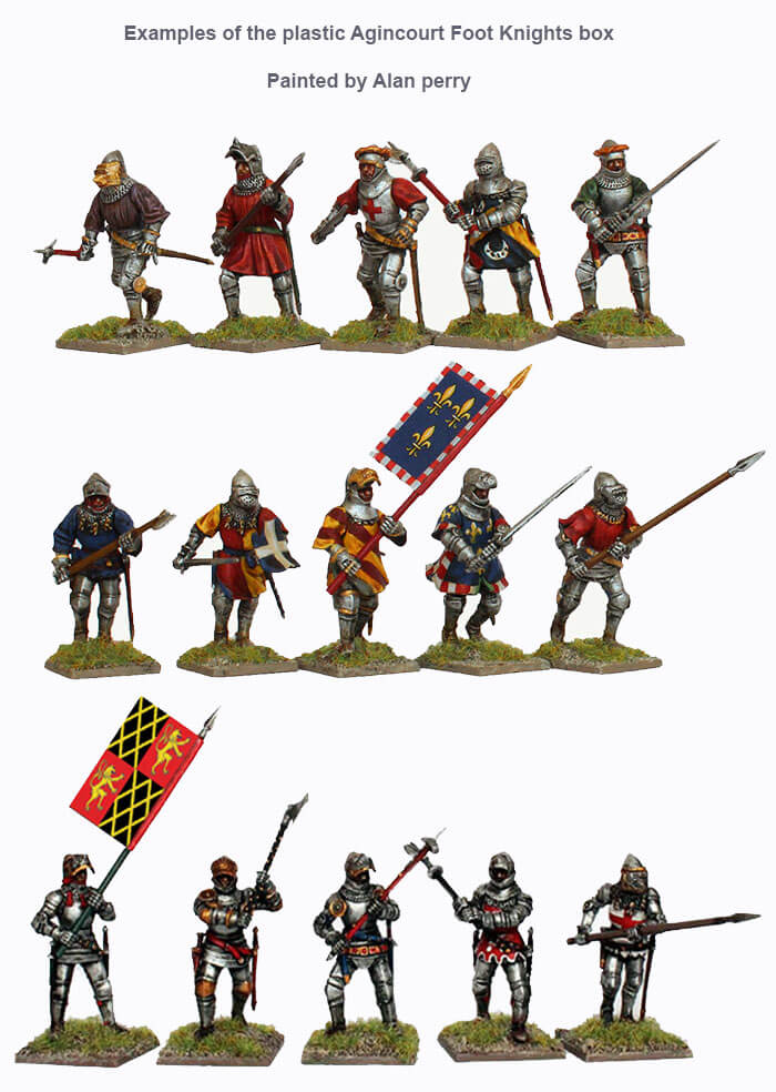 AO 60 Agincourt Foot Knights 1415-29
