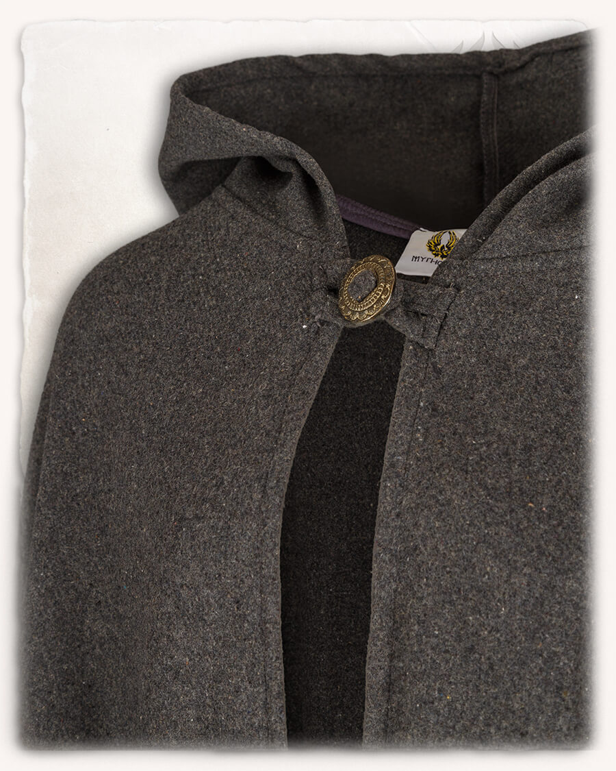 Gora cape wool gray