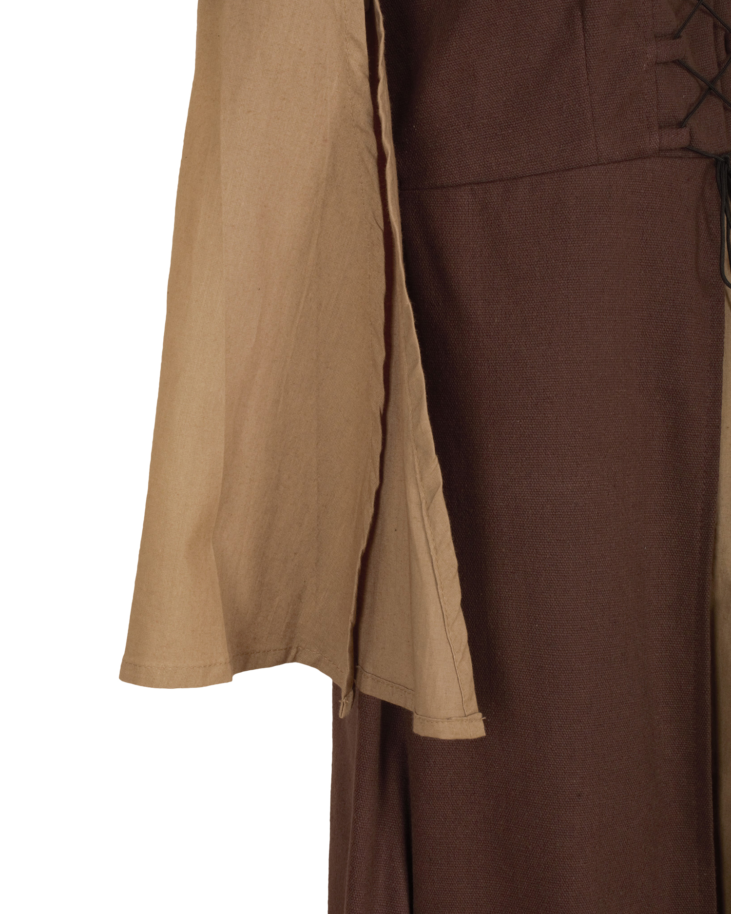 Loreley Kleid Canvas braun/sand