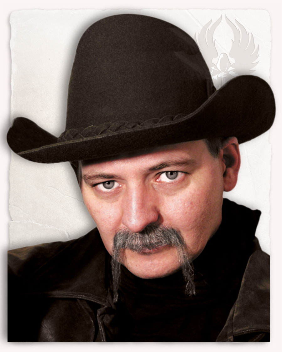 Cowboy Bart Echthaar