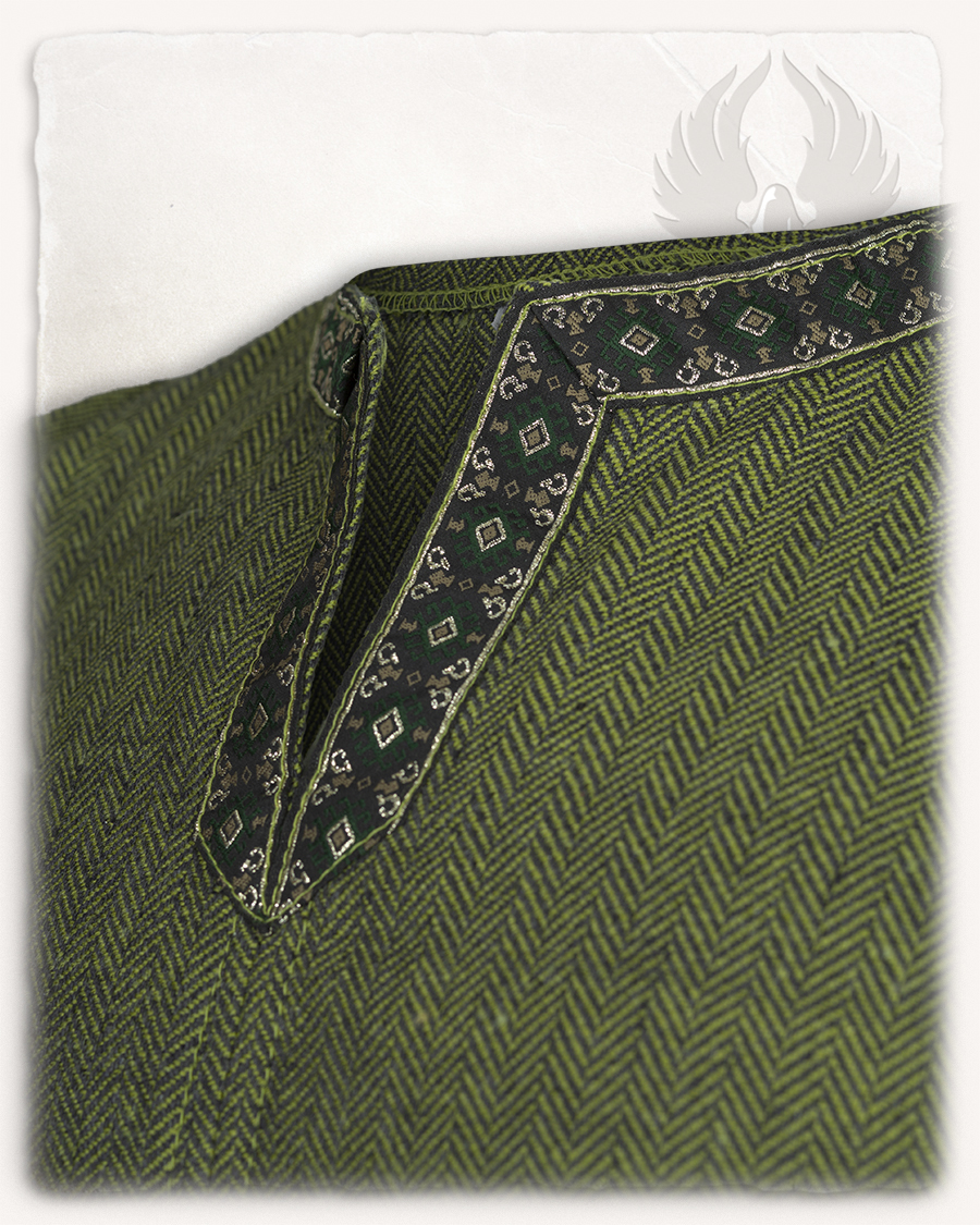 Sigbert tunic fishbone green