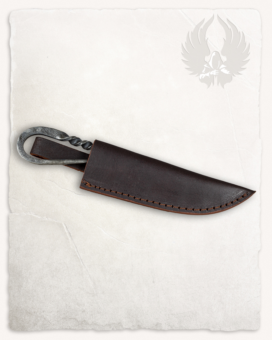 Limm knife leather sheath brown
