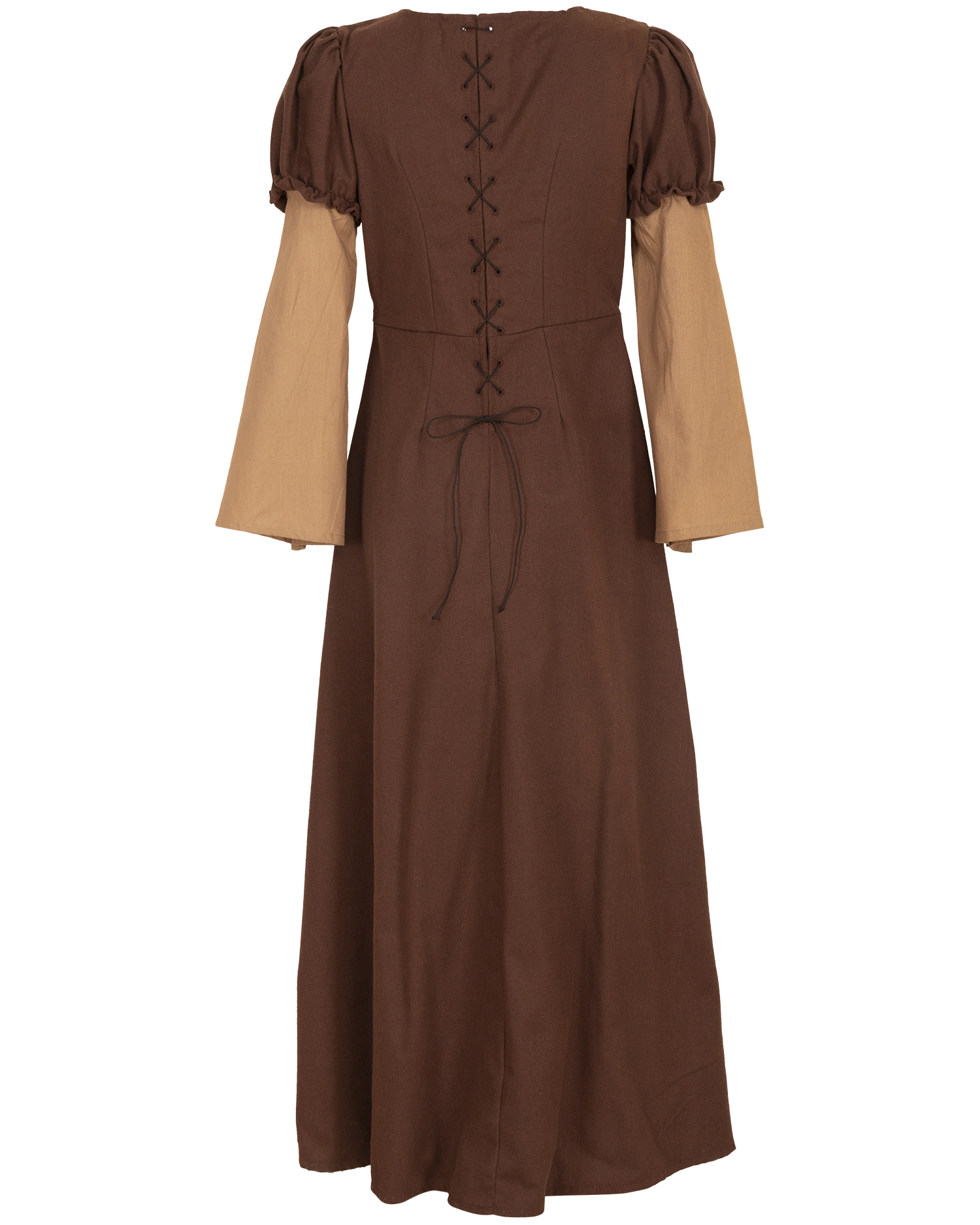 Loreley Kleid Canvas bordeaux/grau XXL